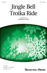 Jingle Bell Troika Ride Three-Part Mixed choral sheet music cover